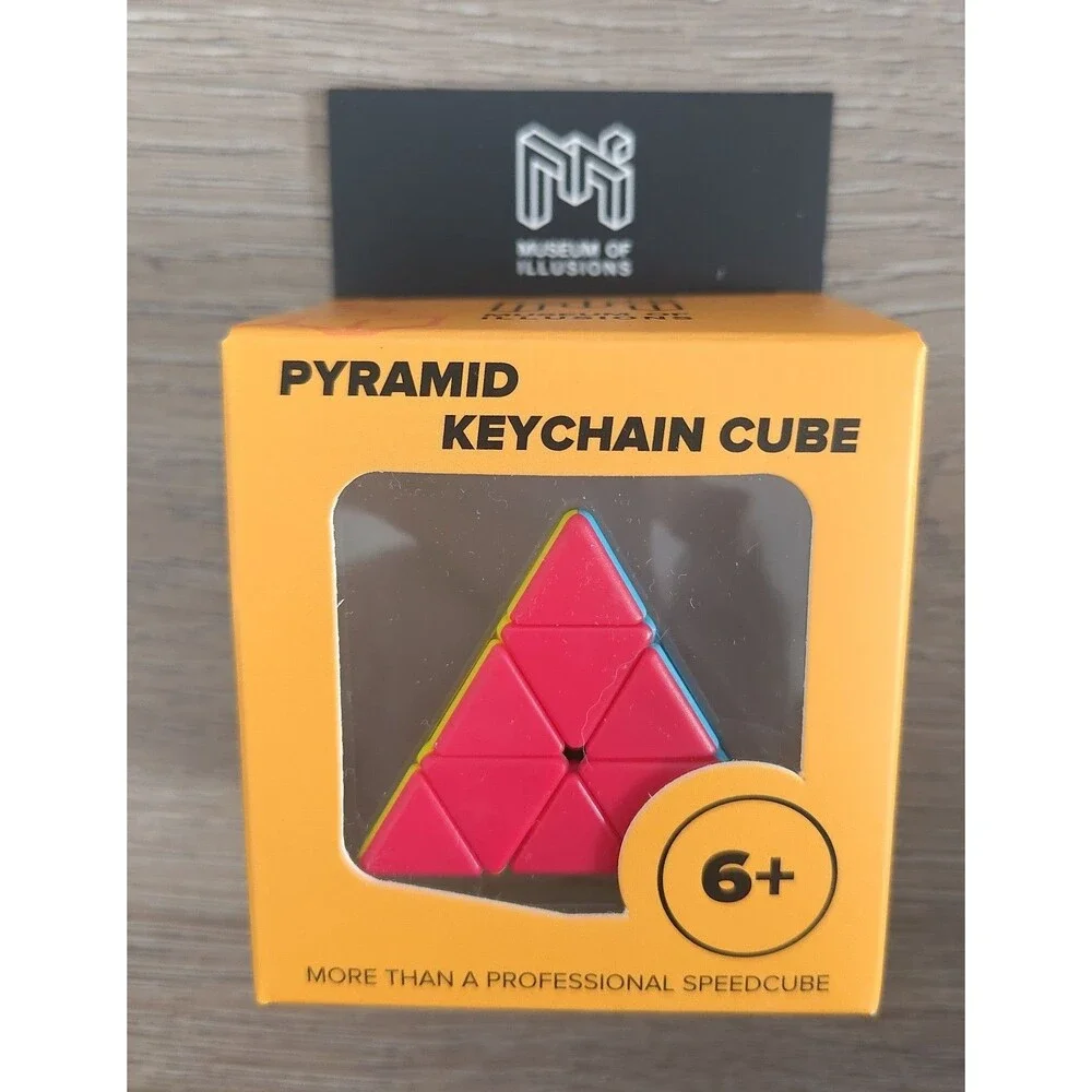 Speed Cube Pyramid 3x3x3  Triangle Puzzle Brain Teaser  Magic Cube